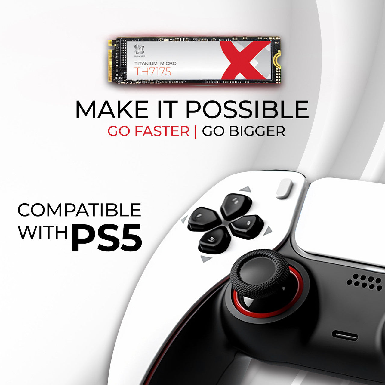 Titanium Micro TH7175 2TB PCIe NVME 4.0 Gen 4 M.2 2280 Internal SSD