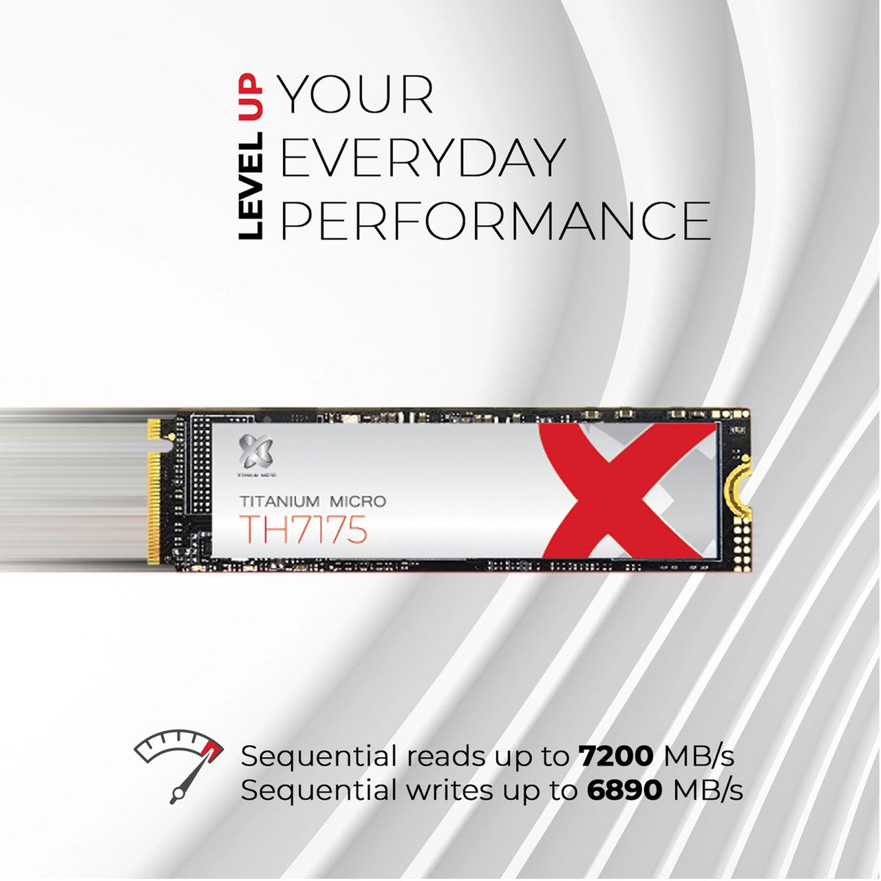 Titanium Micro TH7175 4TB PCIe NVME 4.0 Gen 4 M.2 2280 Internal SSD