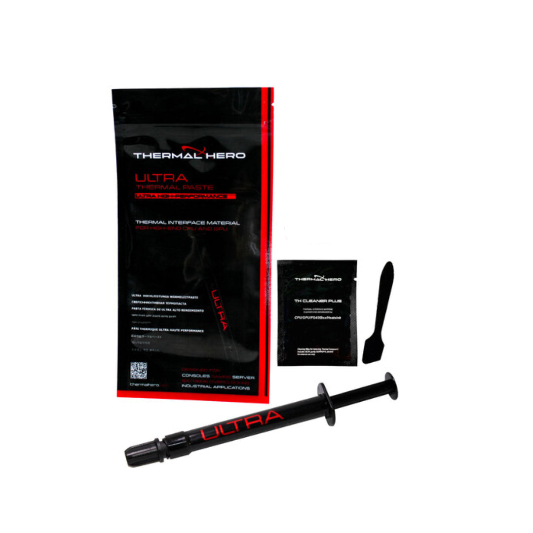 Thermal Hero ULTRA Thermal Paste cleaning cloth & spatula 2g/ 4g/ 10g