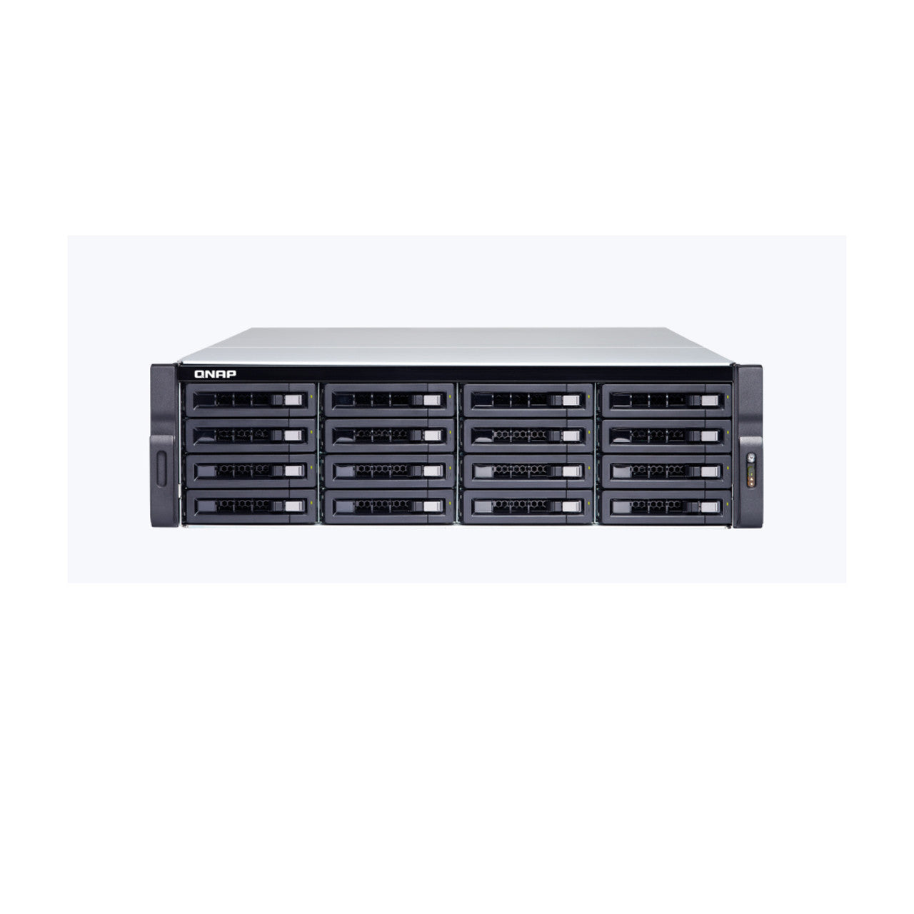 QNAP TS-1673AU-RP 3U 16-Bay NAS/iSCSI IP-SAN, AMD Ryzen V1500B Quad-core 2.2GHz,16GB RAM, Redundant PSU TS-1673AU-RP-16G-US