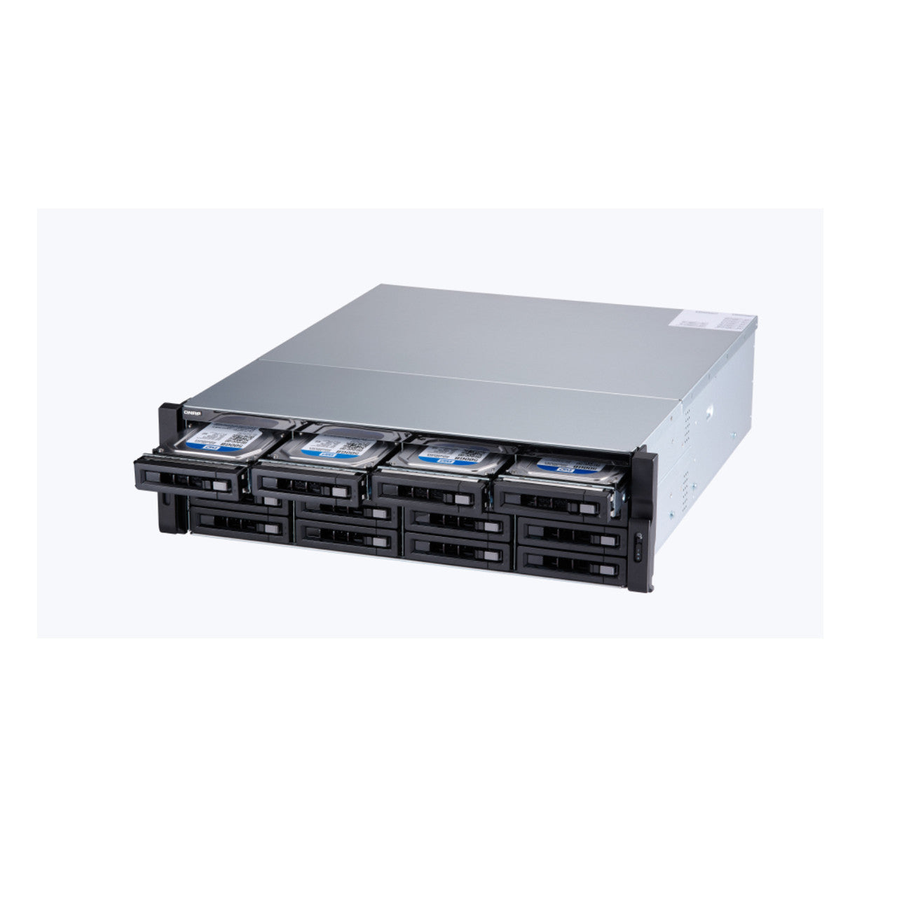 QNAP TS-1673AU-RP 3U 16-Bay NAS/iSCSI IP-SAN, AMD Ryzen V1500B Quad-core 2.2GHz,16GB RAM, Redundant PSU TS-1673AU-RP-16G-US