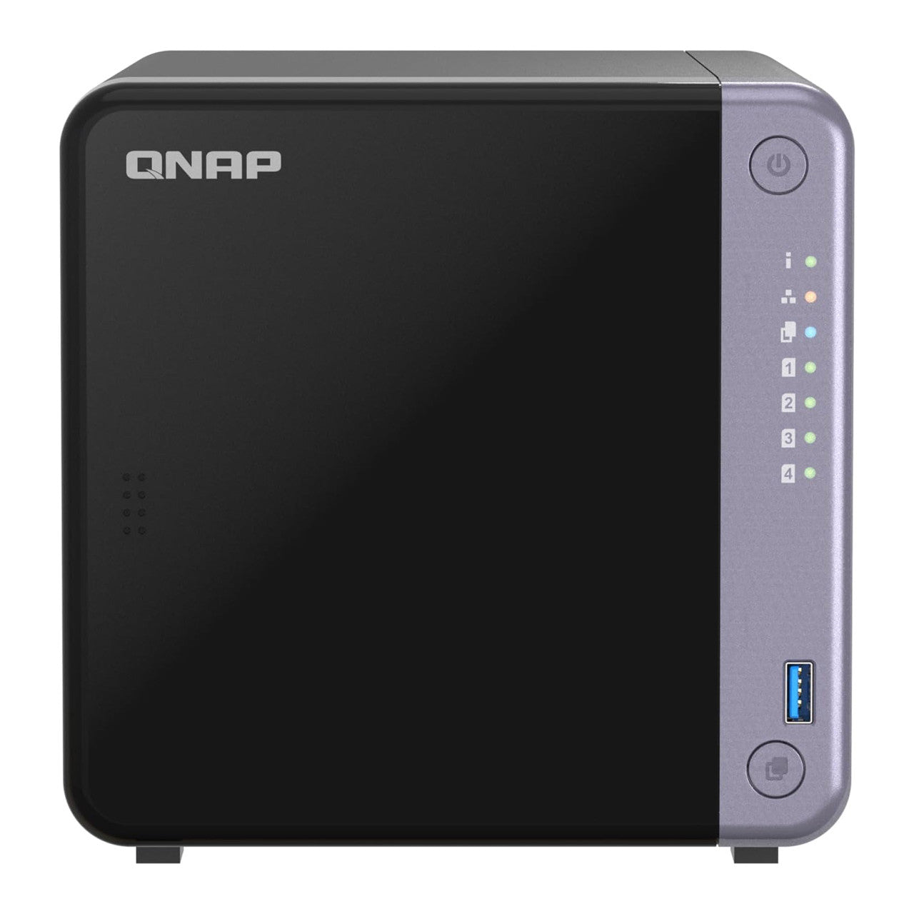 The QNAP TS-432X-4G-US is a 4-bay ARM-based NAS designed for high-speed data storage and efficient performance.