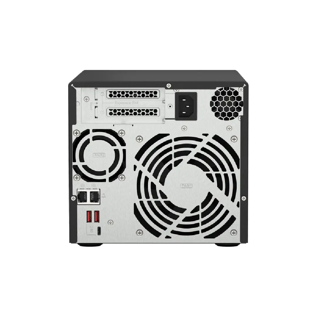 QNAP TS-473A 4-bay NAS/iSCSI IP-SAN, AMD Ryzen V1000 series V1500B 4C/8T 2.2 GHz, 8GB RAM, two 2.5GbE, 10G-ready TS-473A-8G-US