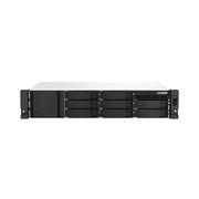 QNAP 2U 8-bay short depth rackmount NAS, Intel Celeron N5095 4C/4T, 8GB RAM On-Board, Redundant PSU TS-864EU-RP-8G-US