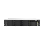 QNAP 2U 8-Bay short-depth rackmount NAS/iSCSI IP-SAN. AMD Ryzen V1500B 4C/8T, 4GB RAM,Redundant PSU TS-873AEU-RP-4G-US