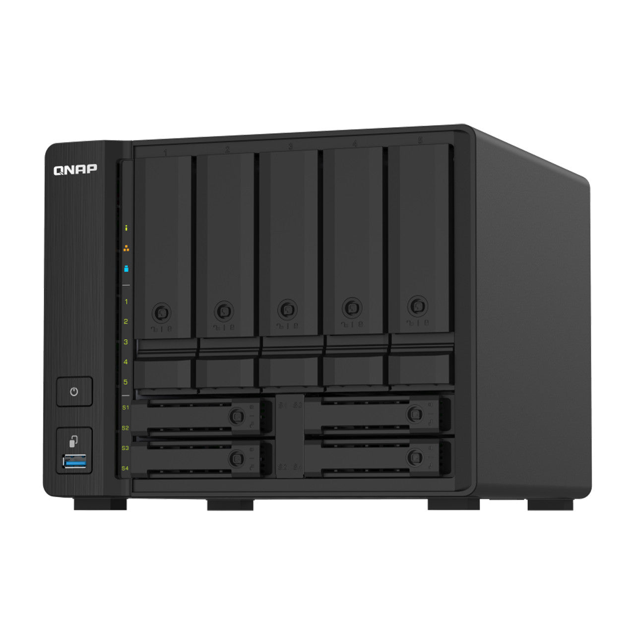 QNAP 5x 3.5-inch + 4x 2.5-inch Bay High-Speed NAS with Two 10GbE and 2.5GbE Ports TS-932PX-4G-US