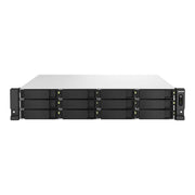 QNAP 18-Bay 2U rackmount NAS, Intel Xeon E-2334 ,16 GB ECC DDR4, USB 3.2 Gen2,550W redundant TS-H1887XU-RP-E2334-16G-US