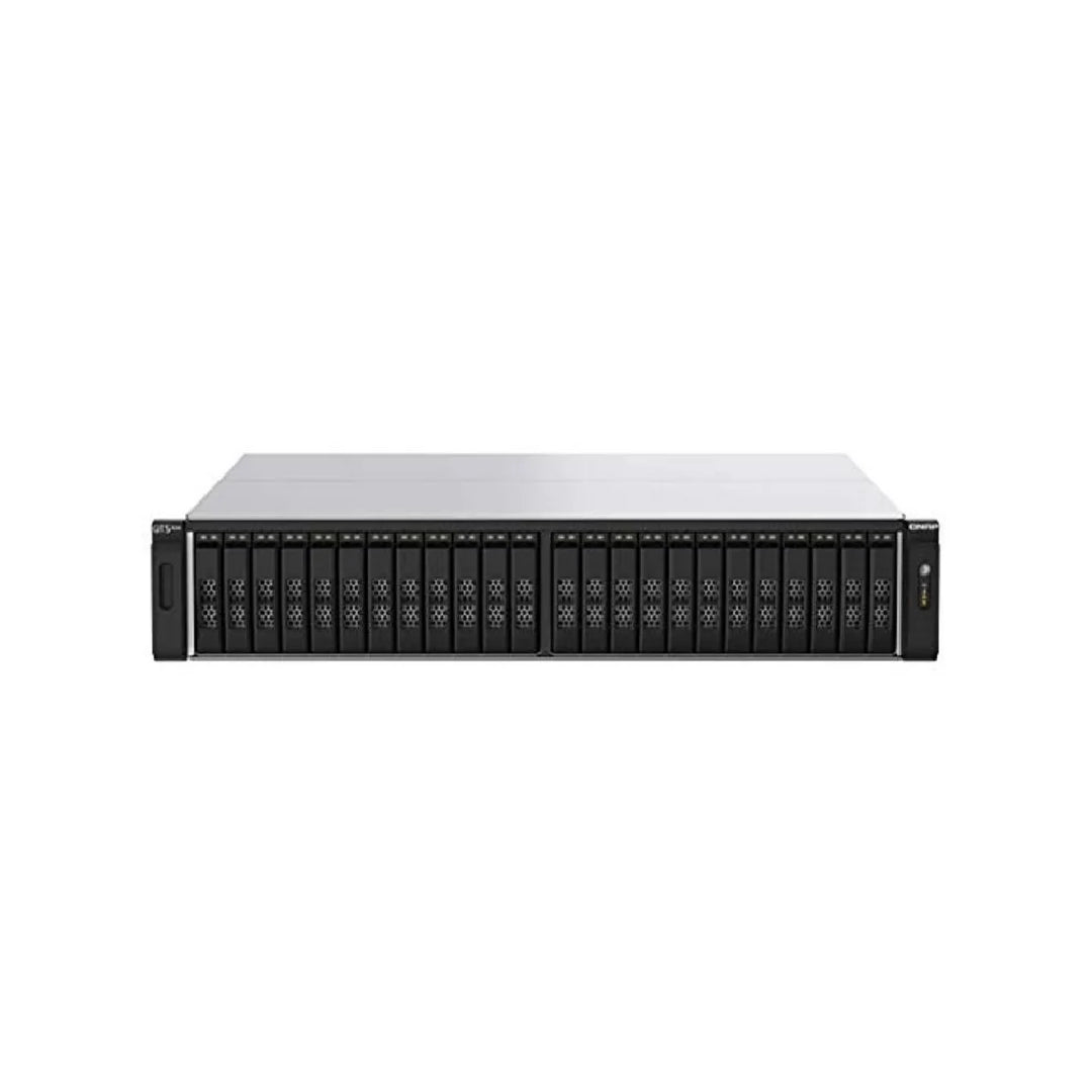 QNAP TS-H2490FU 128G 24-Bay all-flash NAS, NVMe Gen3 x4, AMD EPYC 7302P 3.0GHz, 128GB RAM, 2 x 2.5GbE LAN