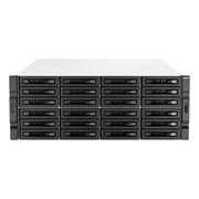 QNAP 22-Bay 3U rackmount NAS, Intel Xeon E-2378, 64 GB ECC DDR4, USB 3.2 Gen2, 550W redundant TS-H2287XU-RP-E2378-64G-US