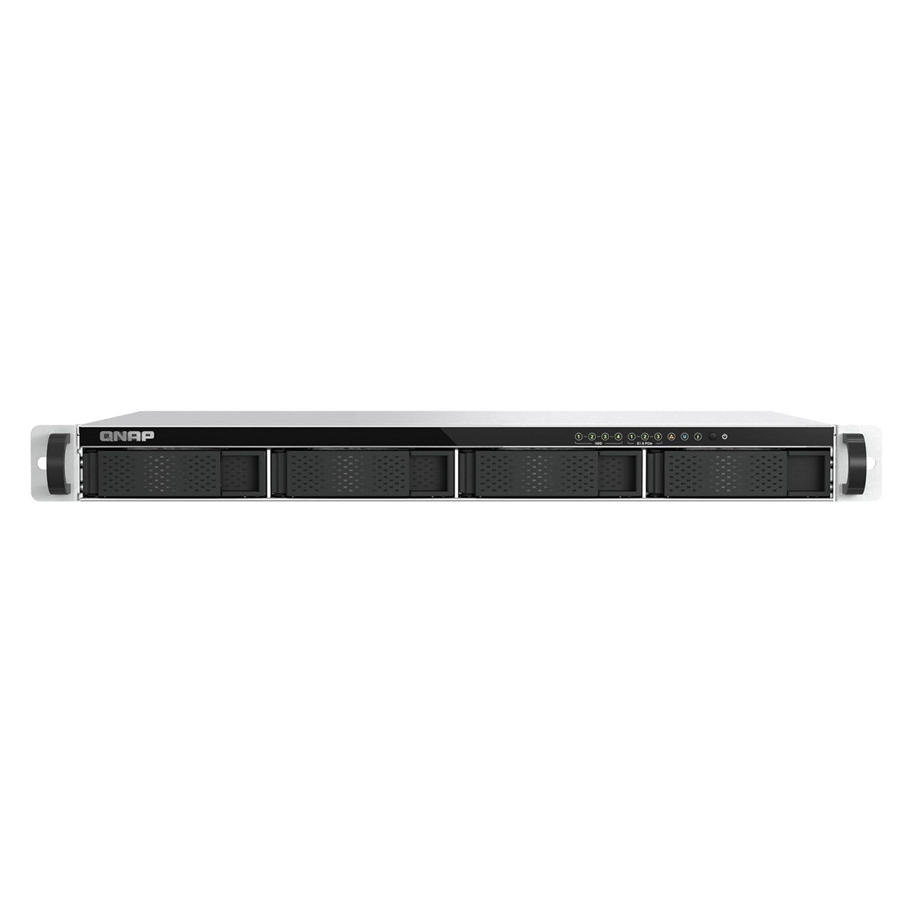 The QNAP TS-H765EU-8G-US is a 1U short-depth 12-inch rackmount NAS designed for high performance and space-efficient enterprise storage.