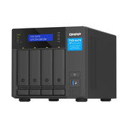 QNAP Ultra-High Speed 4 Bay NAS. Intel Pentium Gold G7400 Processor, 8GB DDR4 RAM, HDMI 1.4b, 250W PSU TVS-H474-PT-8G-US