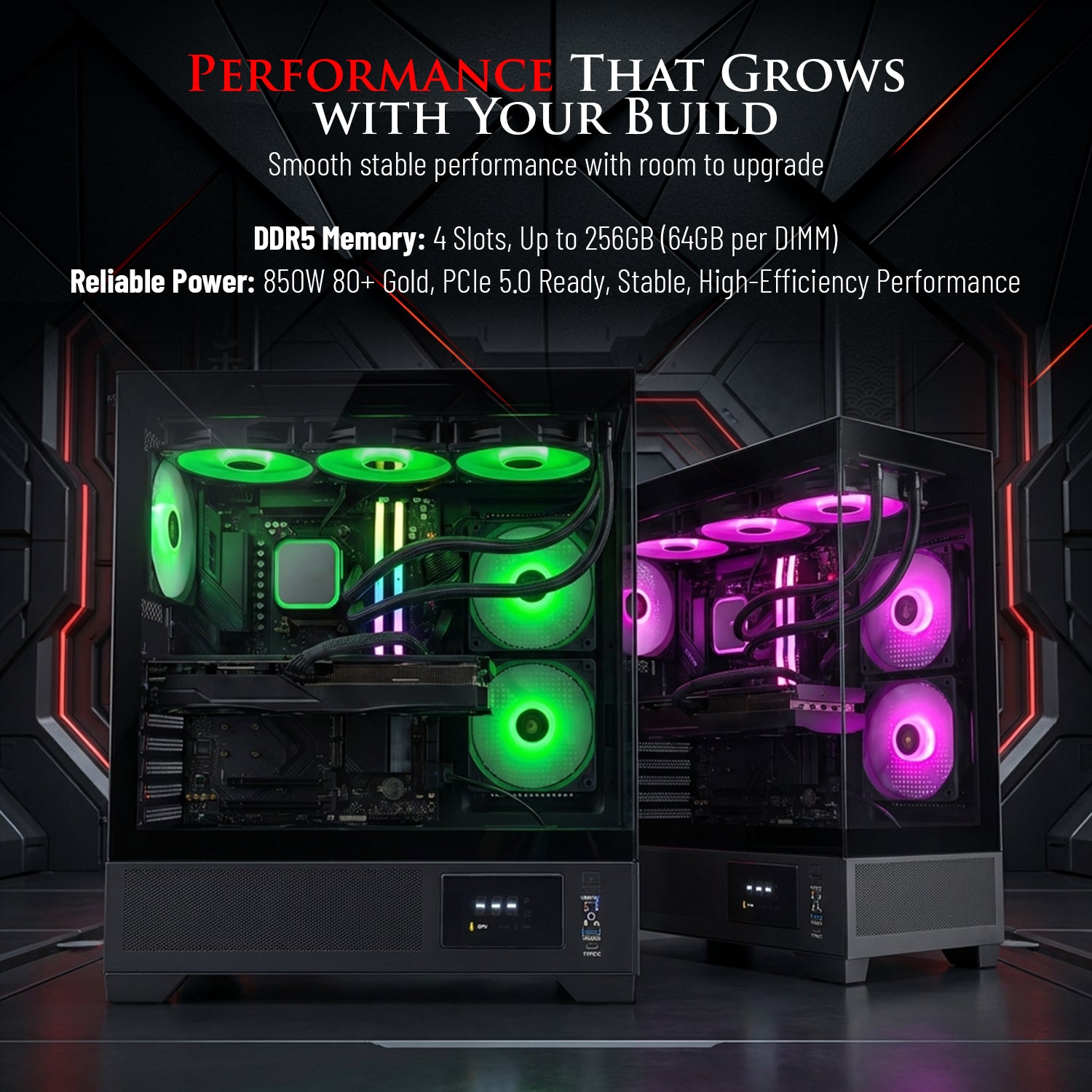 Hachiman PC Tora Gaming PC, AMD Ryzen 7 7800X3D, NVIDIA GeForce RTX 5070 12GB, 32GB DDR5 6400MHz RGB, 2TB Gen4 NVMe SSD, 360 A-RGB AIO, Wi-Fi 6, Windows 11 Home, Desktop Computer