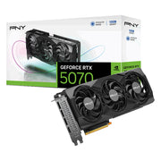 PNY NVIDIA GeForce RTX 5070 Triple Fan Graphic Card - 12 GB GDDR7 - PCIe 5.0 x16 - 250 W VCG507012TFXPB1