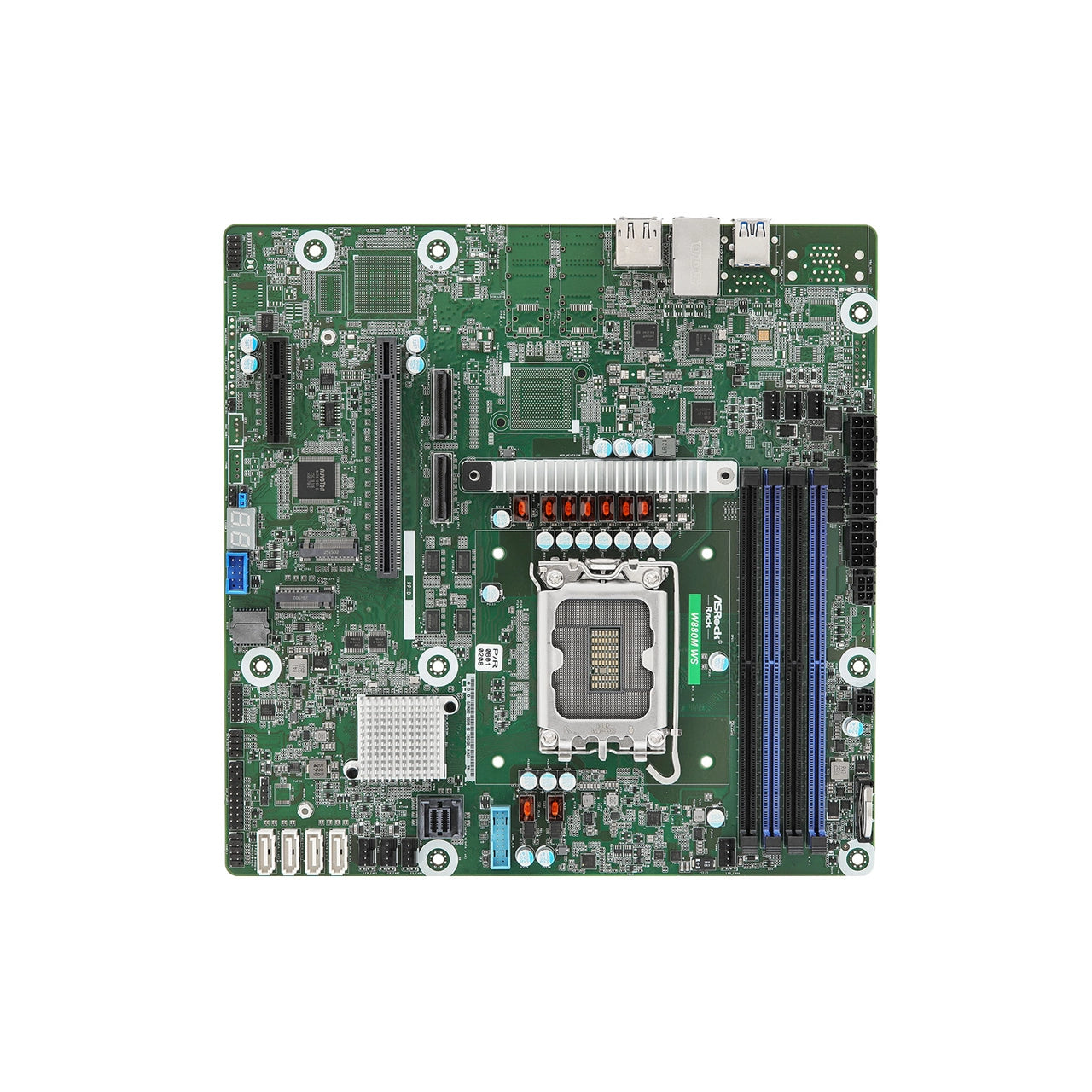 ASRock Rack Server Motherboard | Intel W880 Chipset | LGA 1851 | Micro-ATX | W880M WS