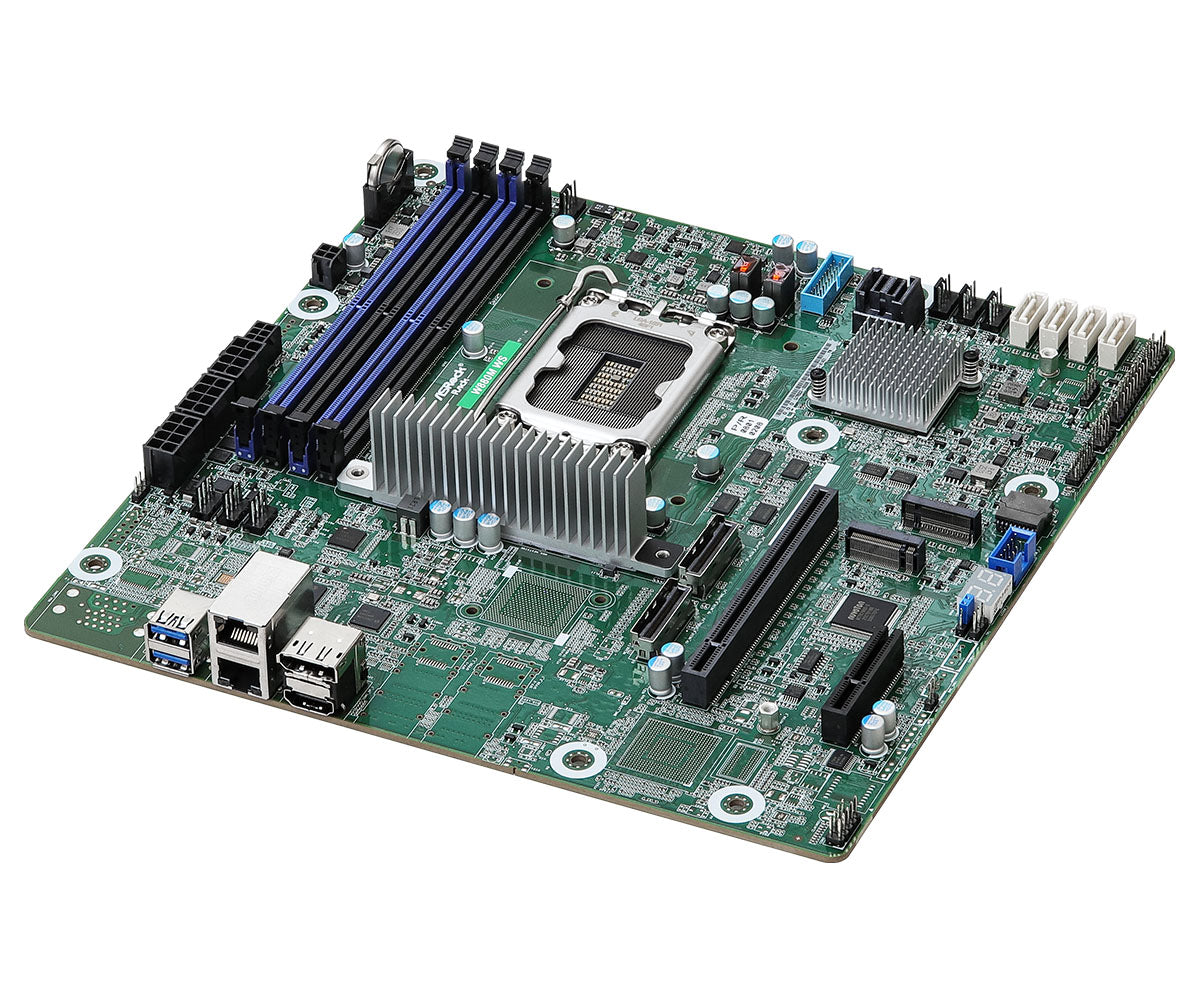 ASRock Rack Server Motherboard | Intel W880 Chipset | LGA 1851 | Micro-ATX | W880M WS