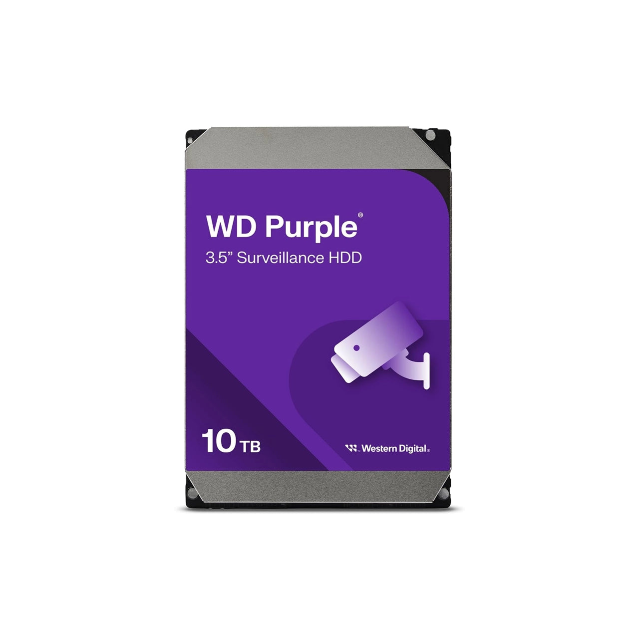 WD Purple 10TB Surveillance Internal Hard Drive | 7200 RPM | SATA 6Gb/s | CMR | WD102PURZ