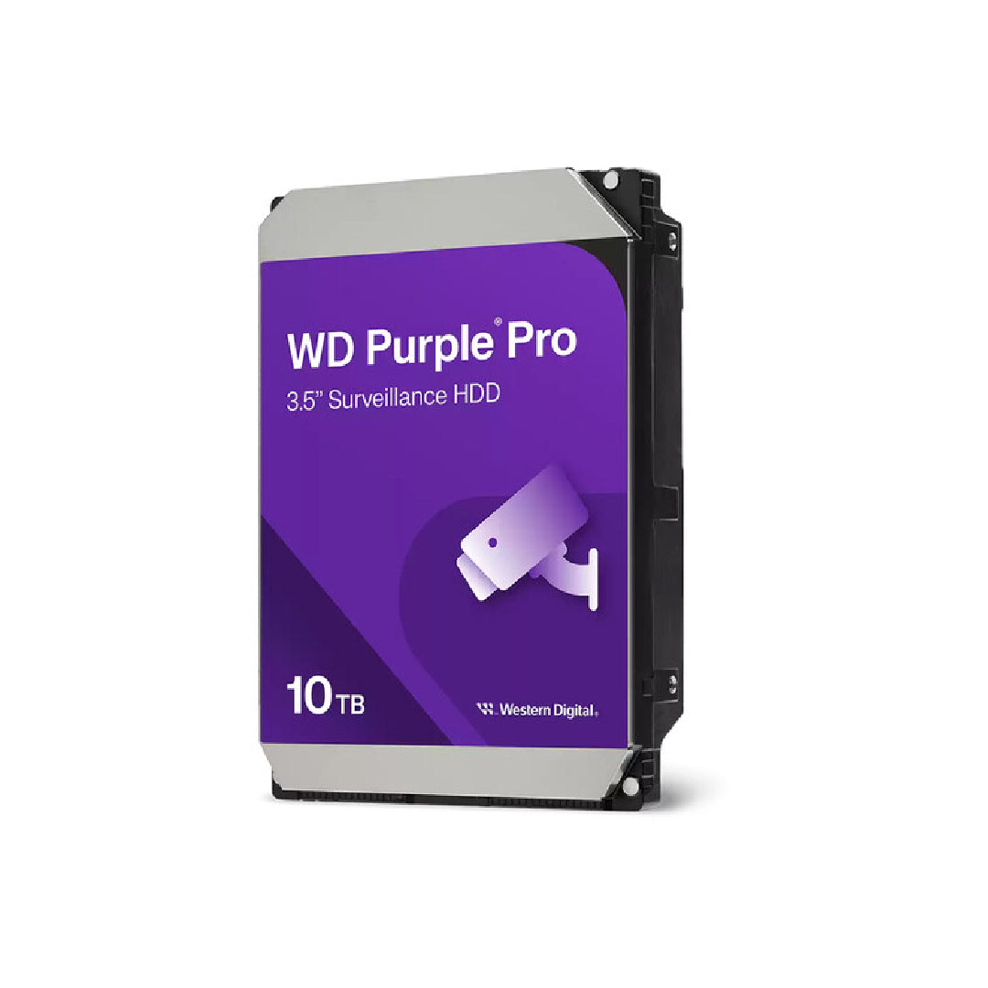 WD Purple 10TB Surveillance Internal Hard Drive | 7200 RPM | SATA 6Gb/s | CMR | WD102PURZ