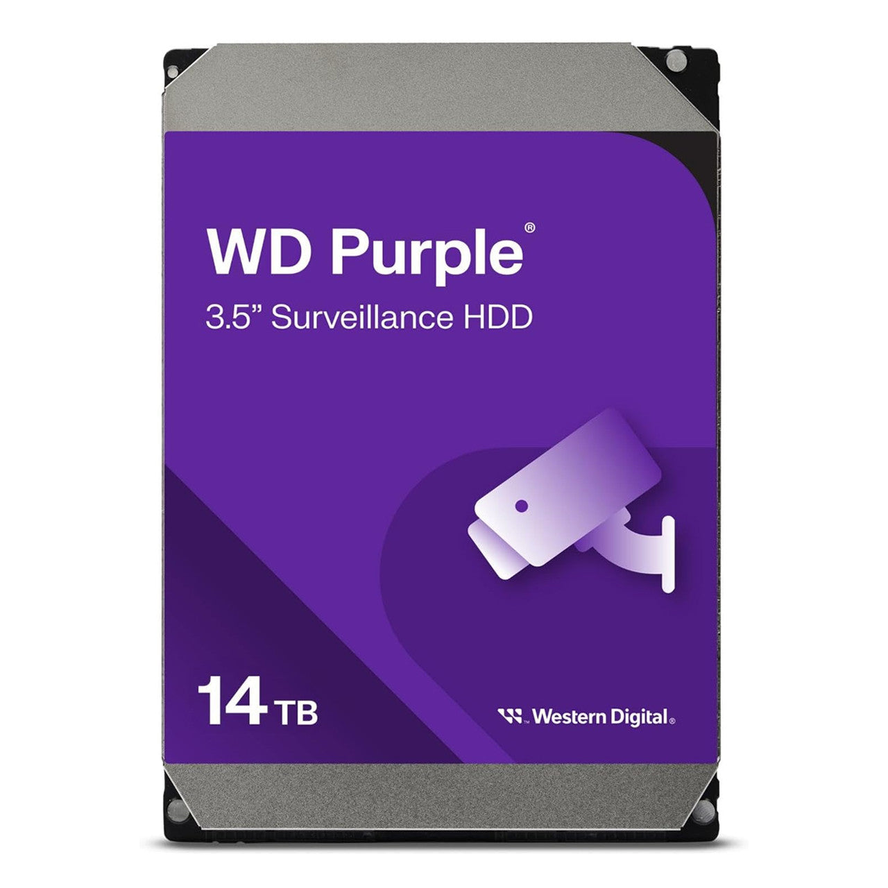 WD Purple 14TB Surveillance 7200RPM SATAIII 512MB 3.5" Internal Hard Drive WD140PURZ
