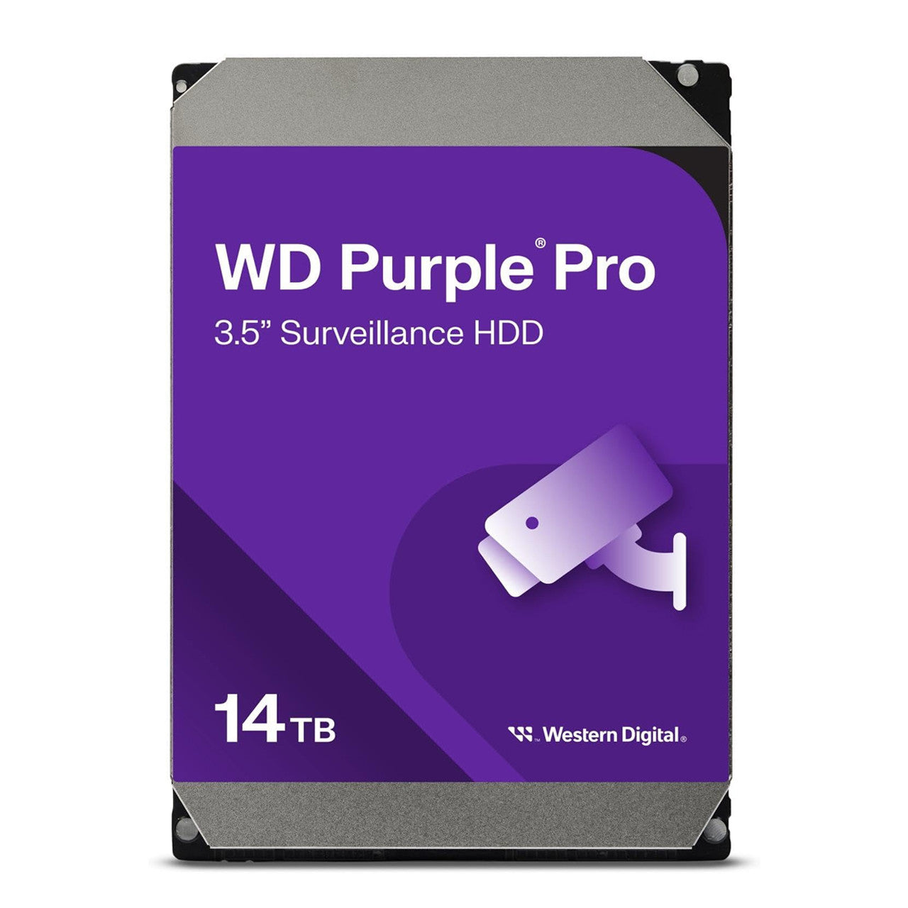 WD Purple Pro Smart Video 14TB SATA 3.5" Survelllance Internal Hard Disk Drive (WD142PURP)