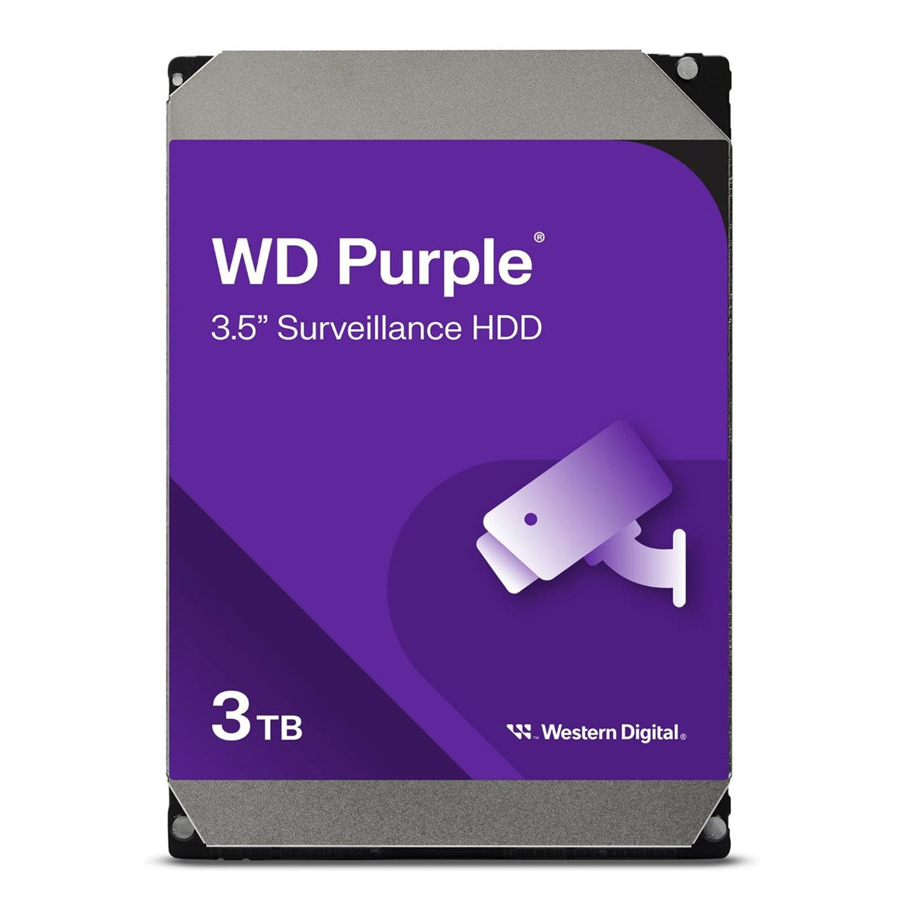 WD Purple 3TB Surveillance SATA 256MB Cache 3.5" Internal Hard Drive WD33PURZ