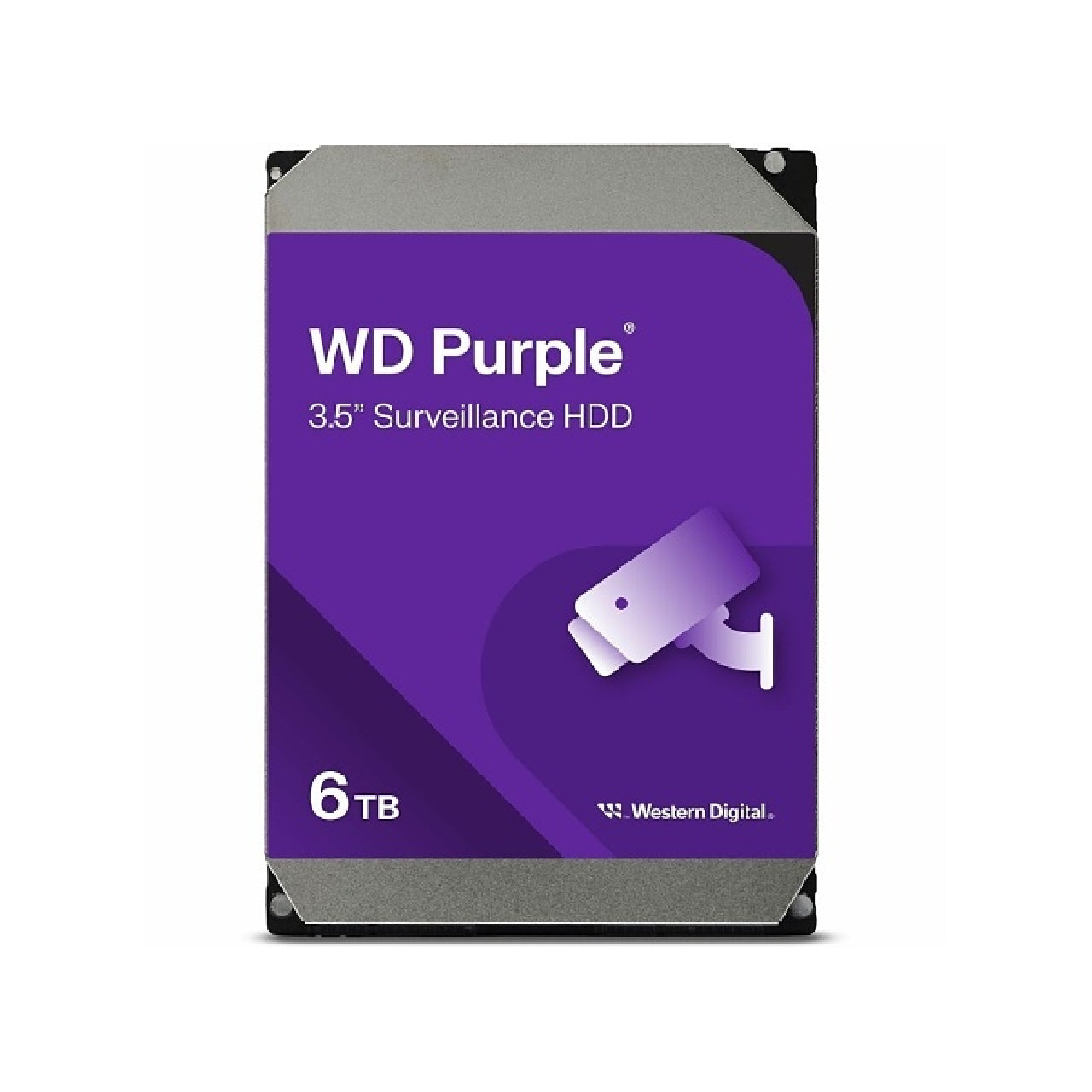 WD Purple 6 TB Surveillance Internal Hard Drive - WD64PURZ