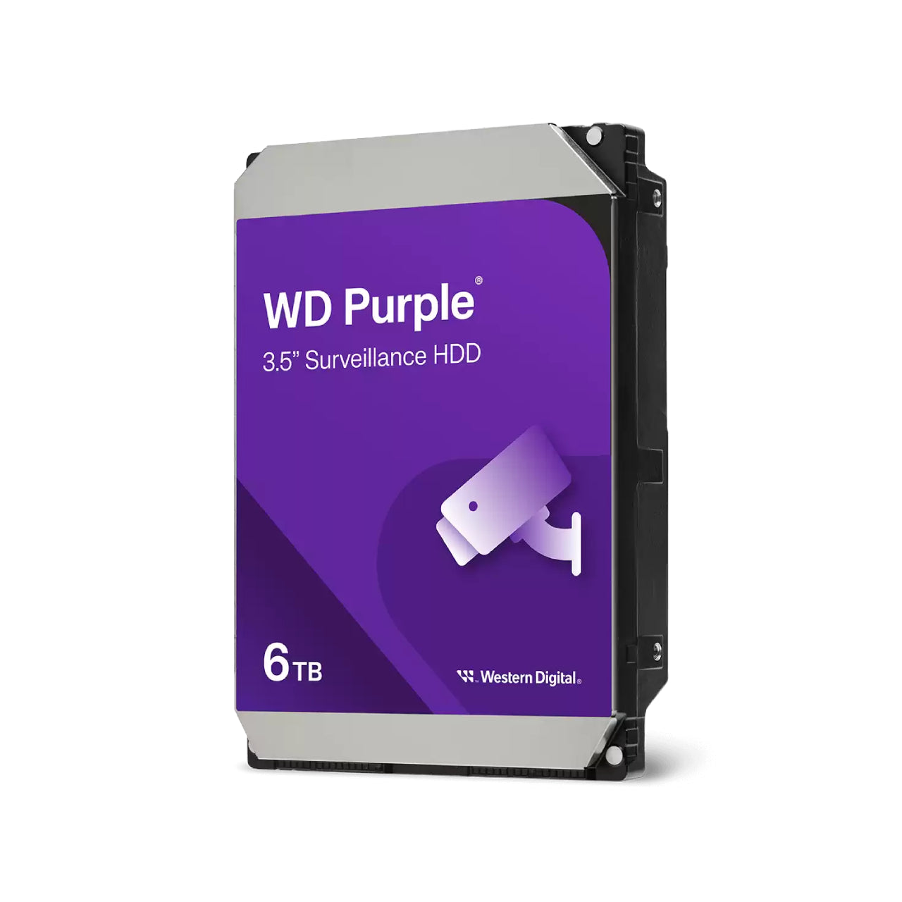 WD Purple 6 TB Surveillance Internal Hard Drive - WD64PURZ