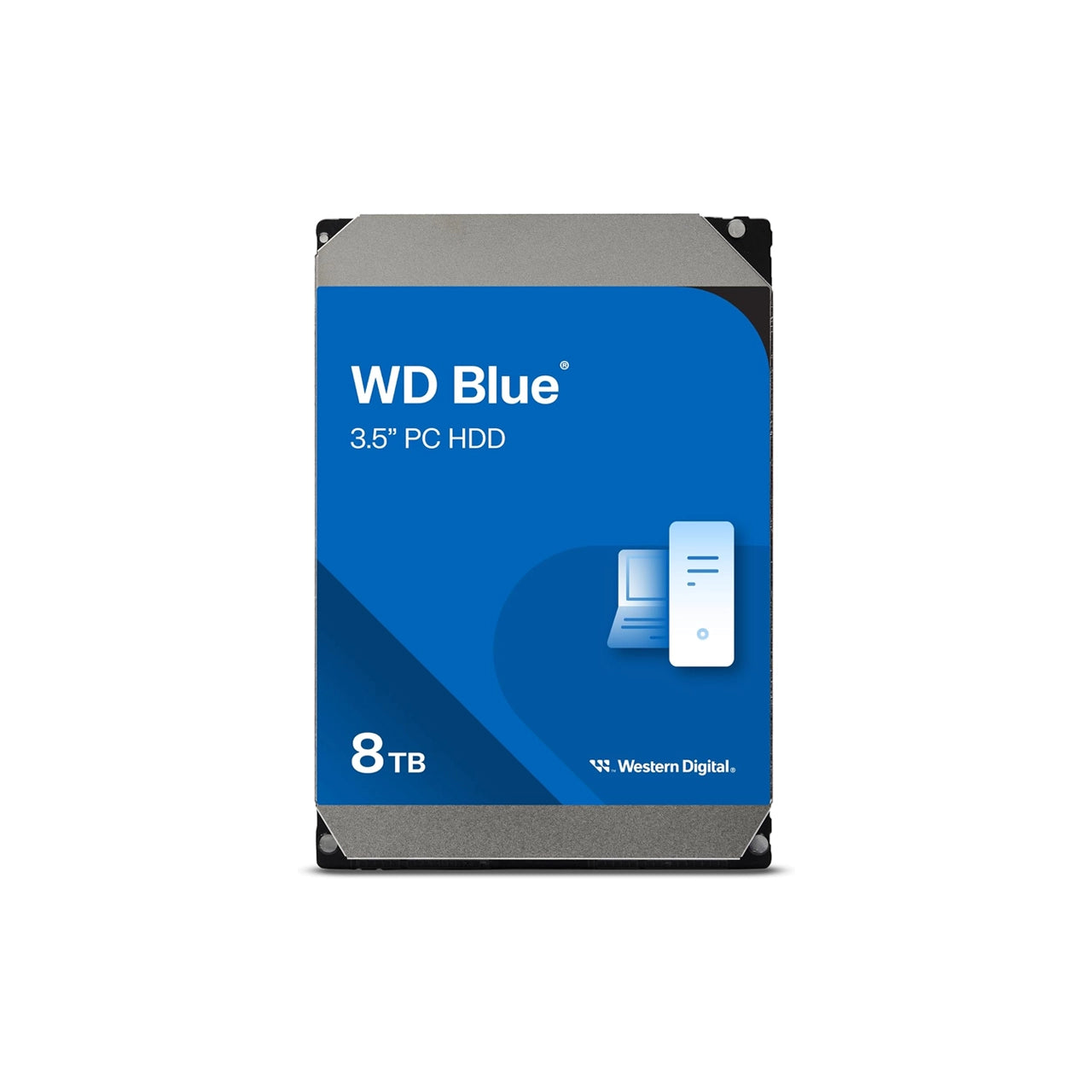 WD Blue 8TB PC Internal Hard Drive | 5640 RPM | SATA 6Gb/s | 256MB Cache | 3.5-Inch | WD80EAAZ