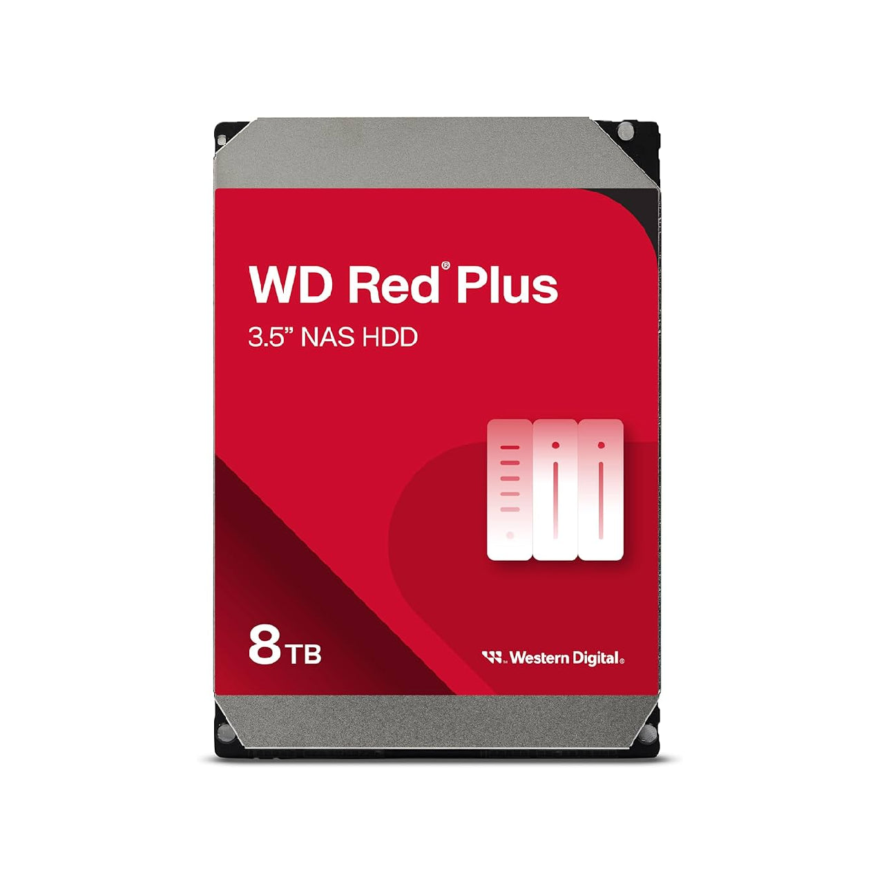 WD Red 8 TB Plus NAS Internal Hard Drive - WD80EFPX