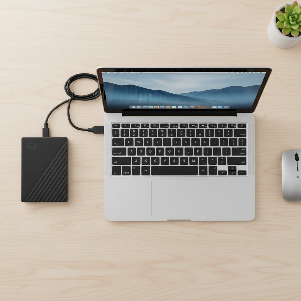 WD 5TB My Passport Portable External Hard Drive Black - WDBPKJ0050BBK-WESN