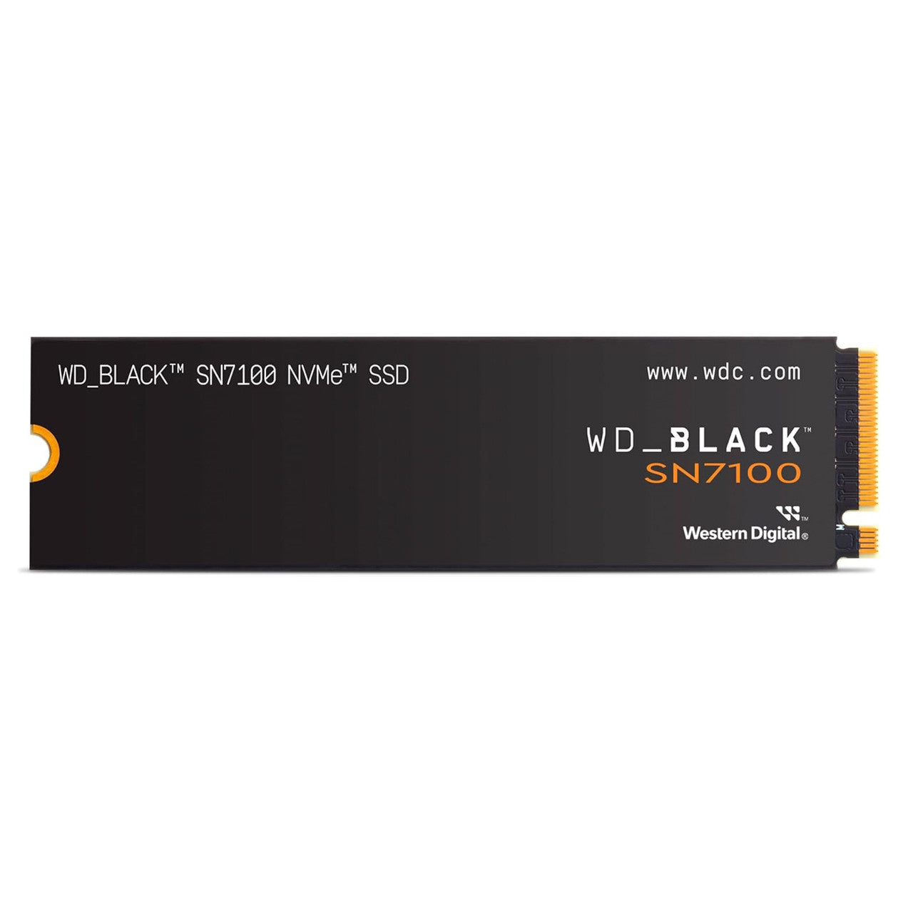 The WD BLACK SN7100 2TB M.2 2280 SSD delivers ultra-fast PCIe 4.0 x4 speeds for superior gaming and professional workloads.