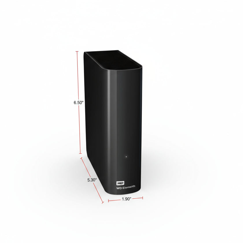 WD Elements Desktop External HDD | 12TB to 26TB – AAAWave