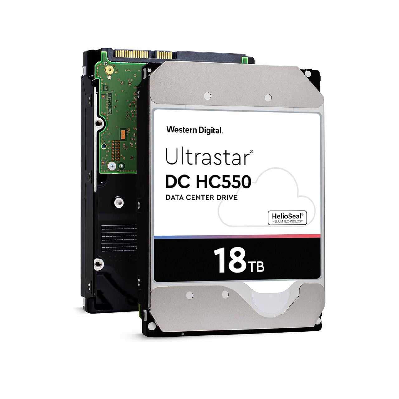 WD 18 TB Ultrastar DC HC550 Internal Hard Drive - WUH721818ALE6L4