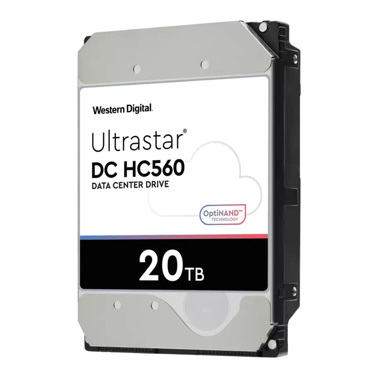 WD Ultrastar DC HC560 20TB delivers enterprise-grade performance and reliability with 7200rpm speed and 12Gb/s SAS connectivity, ideal for high-capacity data-center storage.