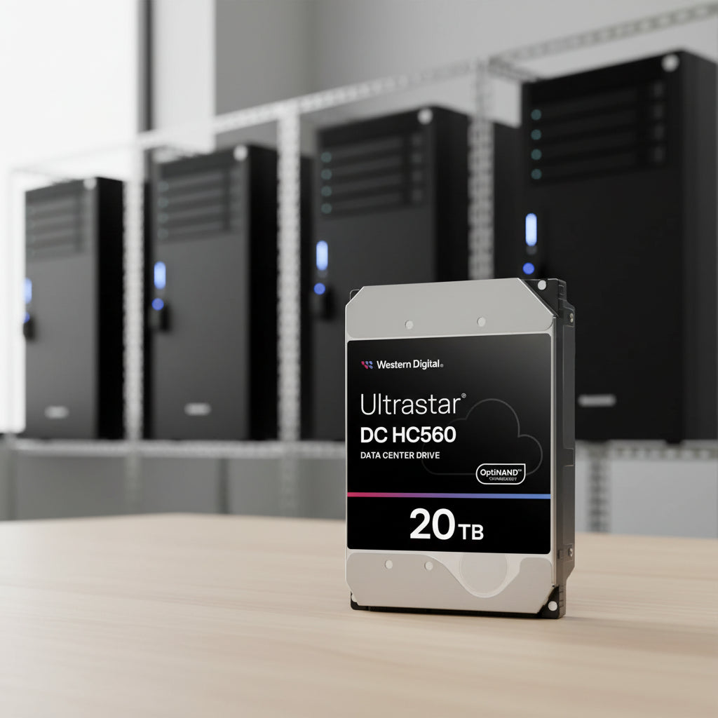 WD Ultrastar DC HC560  20TB Internal Hard Drive - WUH722020BLE6L4