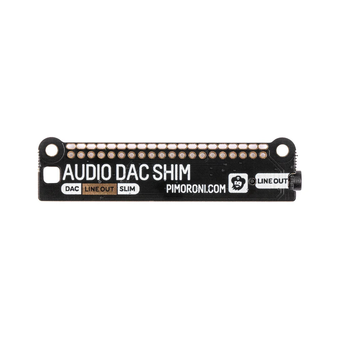Pimoroni Audio DAC SHIM | Line-Out | Raspberry Pi | Hi-Fi Amp & Powered Speakers | PIM542