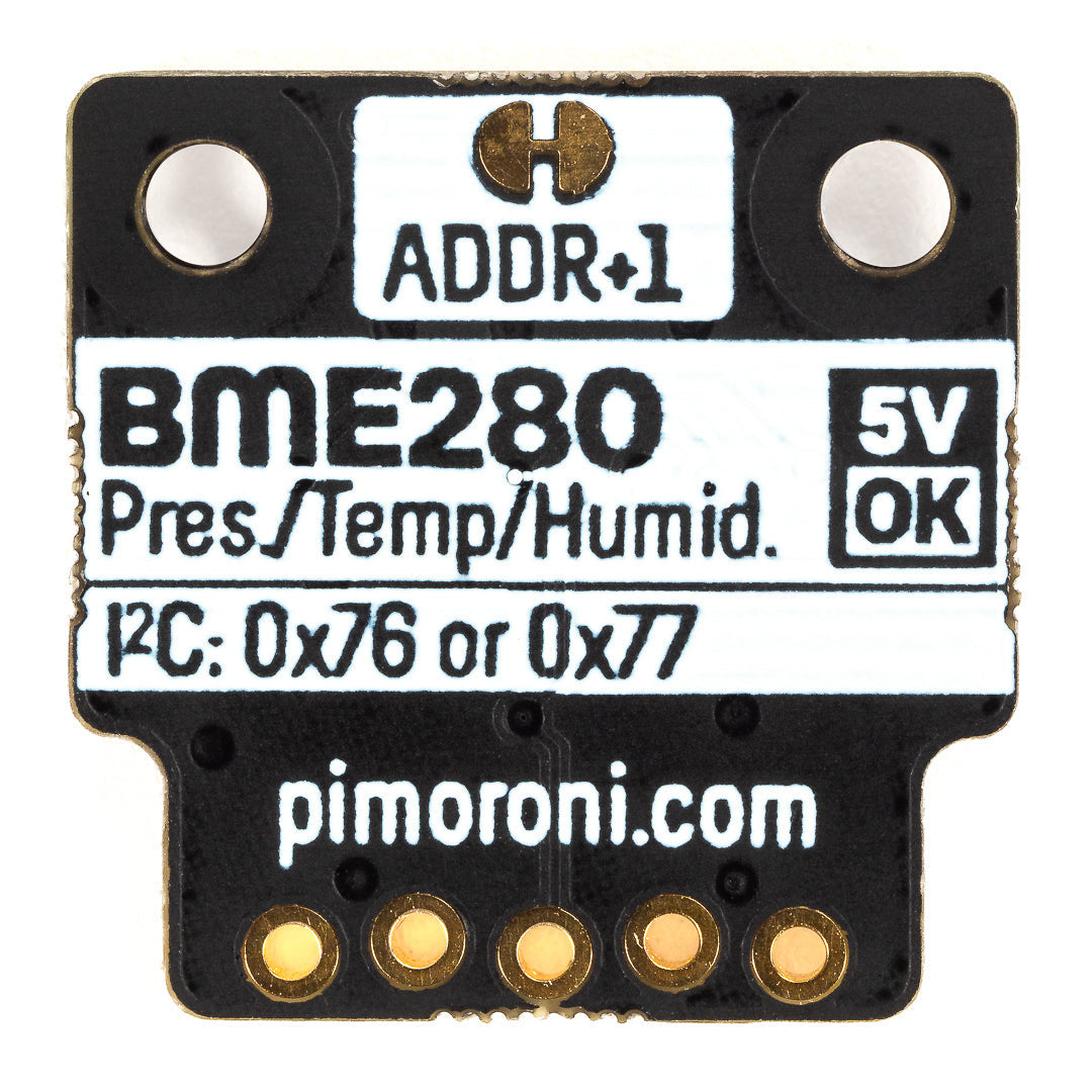 Pimoroni BME280 Breakout - Temperature, Pressure, Humidity Sensor compatible Raspberry Pi and Arduino PIM472