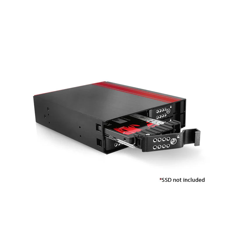iStarUSA 5.25 to 4x2.5 SAS - SATA 6Gbs Hot-Swap Backplane - BPU-124DE-SS