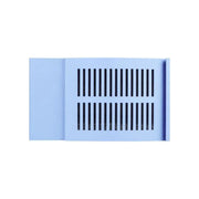 iStarUSA DD-300-D | 3U D Storm Rack Mount Front Bezel | Blue Red