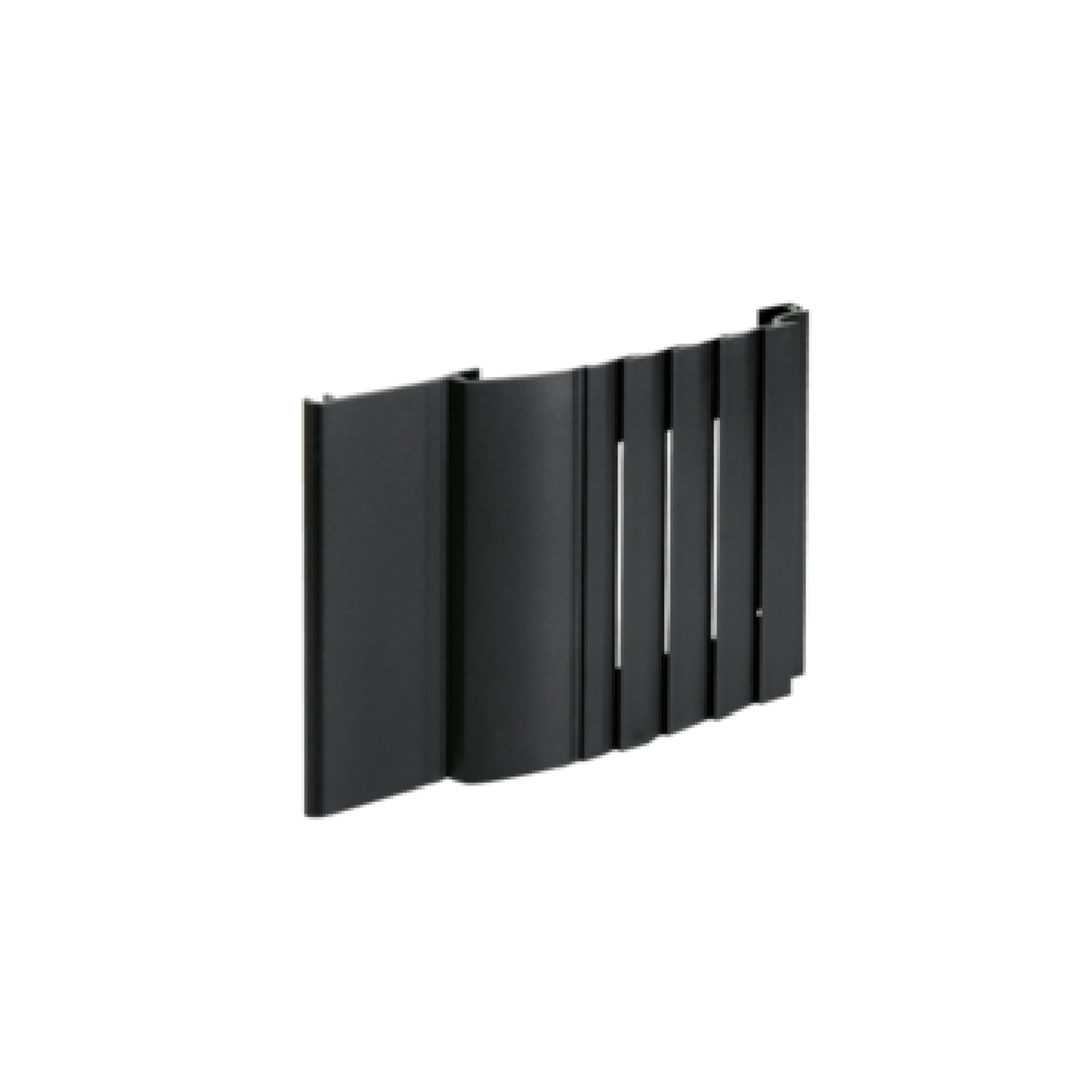 iStarUSA DD-300-SEA | 3U D Storm Rack Mount Sea Bezel | Black Silver