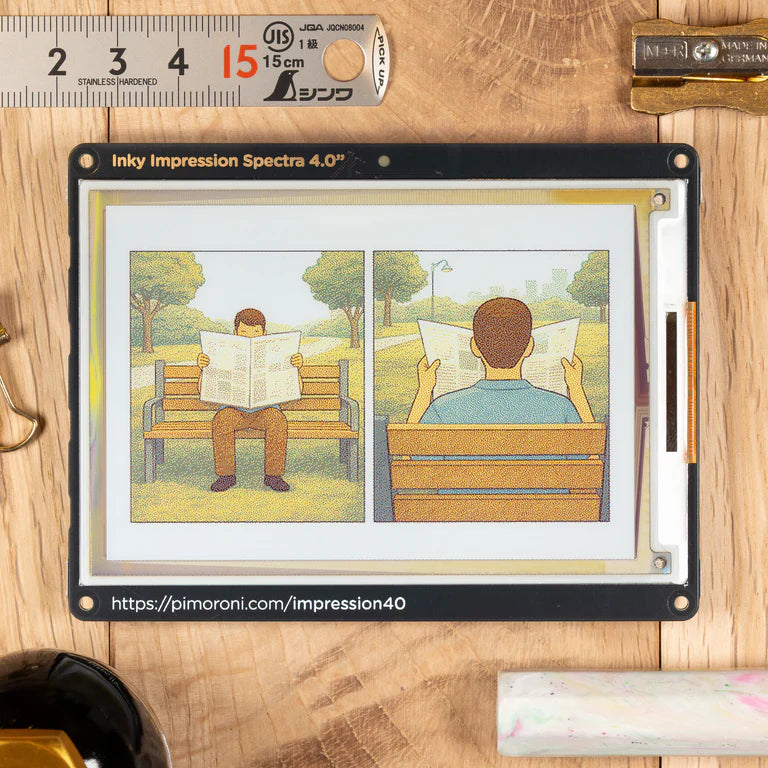 Pimoroni Inky Impression ePaper Display by Pimoroni - (7.3"/13.3")