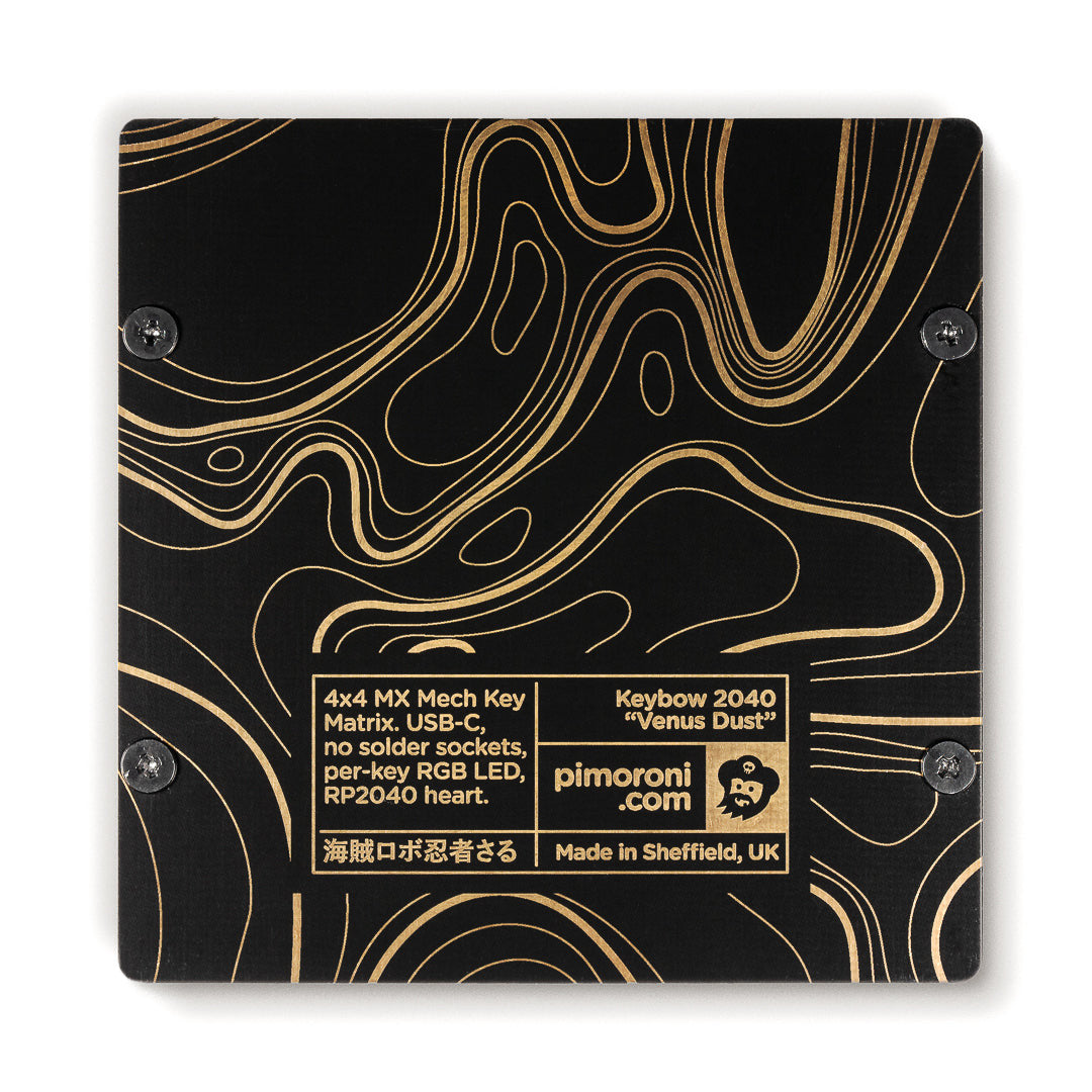 Each key offers fully programmable functionality, ideal for macros, shortcuts, media control, and more.