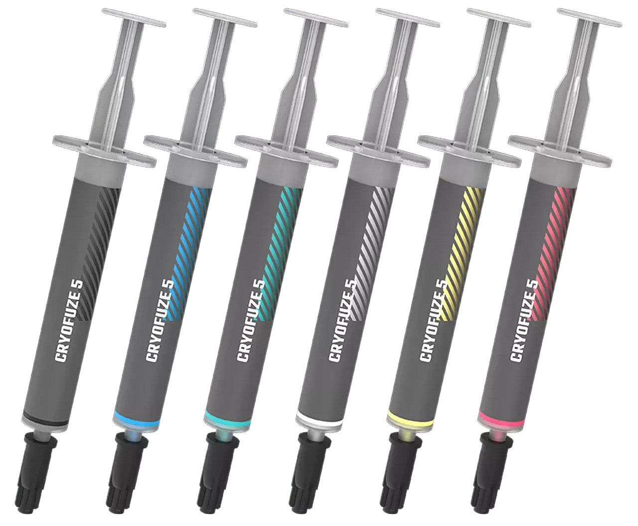 Cooler Master CryoFuze 5 Thermal Paste, Nanoparticles, CPU/GPU Temp -50C to 240C CPU, GPU Coolers (Red) MGY-ADSR-N03G-R1