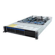 Gigabyte 2U Rack Server Barebone - AMD EPYC 9004, Dual CPU, 3x M.2, 24x DIMM Slots, 16x SATA/SAS Bays R283-Z92-AAD1