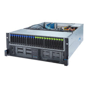 Gigabyte 4U Sorage Server Barebone - AMD Epyc 7003, 2x M.2 Gen4 x4 slots, 50x NVMe-SATA-SAS Bay S472-Z30