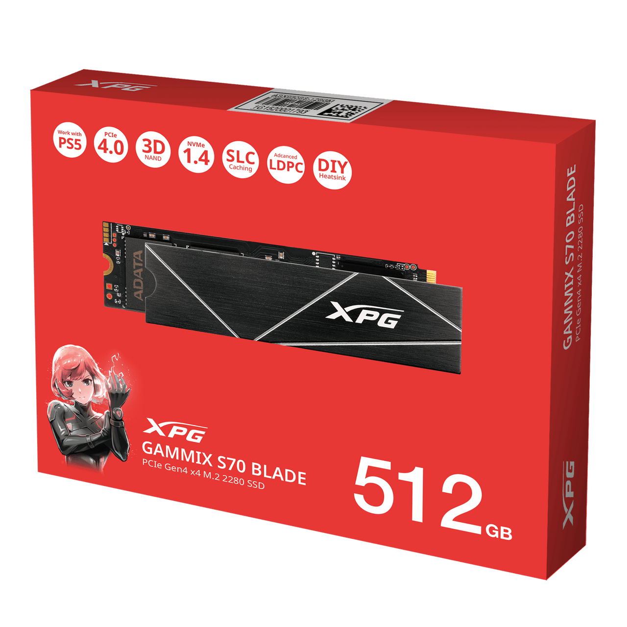 Fully compatible with PlayStation 5, it provides seamless storage expansion without sacrificing speed or stability.