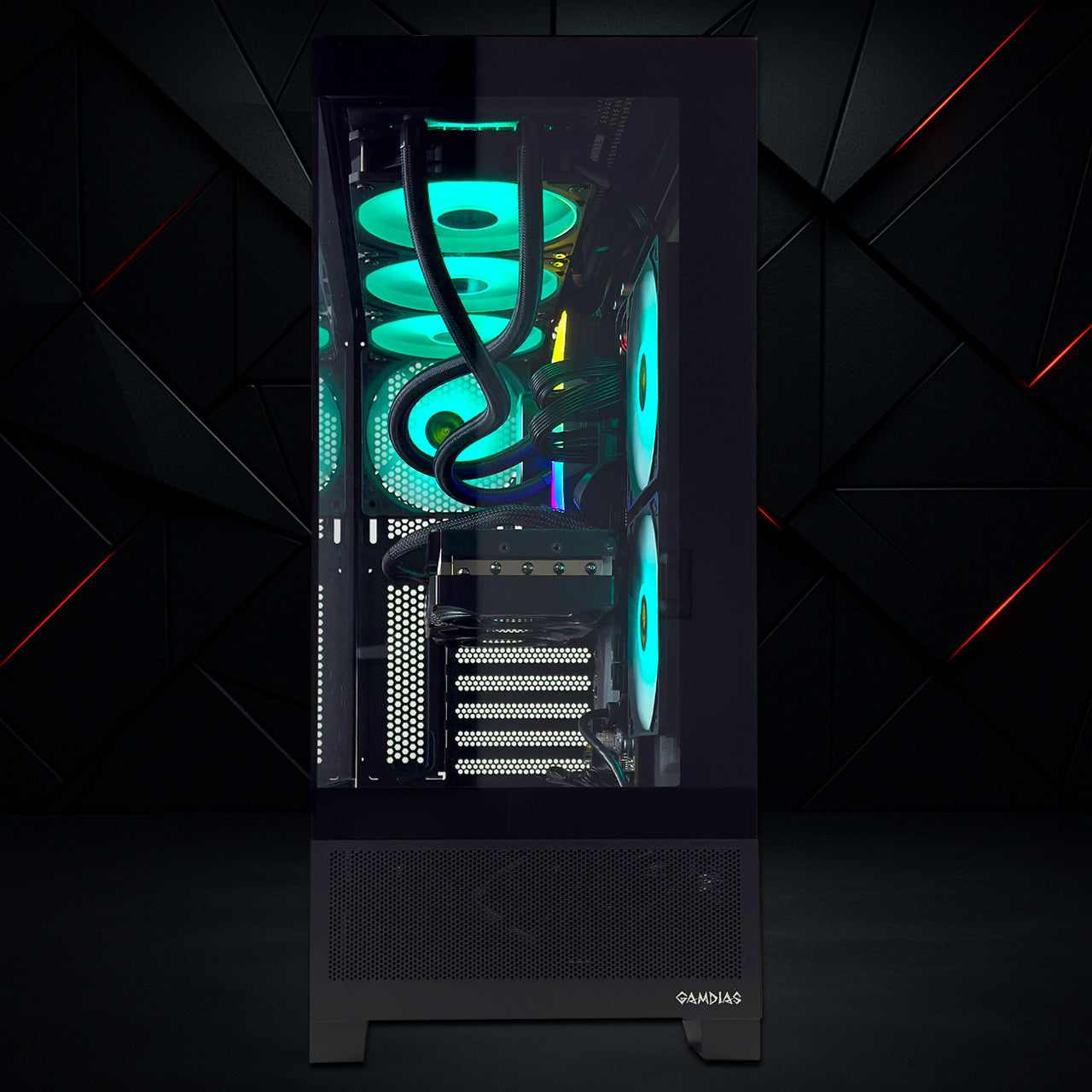 Hachiman PC Tora Gaming PC, AMD Ryzen 7 7800X3D, Radeon RX 9070XT 16GB, 32GB DDR5 6400MHz RGB, 2TB Gen4 NVMe SSD, 360 A-RGB AIO, Wi-Fi 6, Windows 11 Home, Desktop Computer