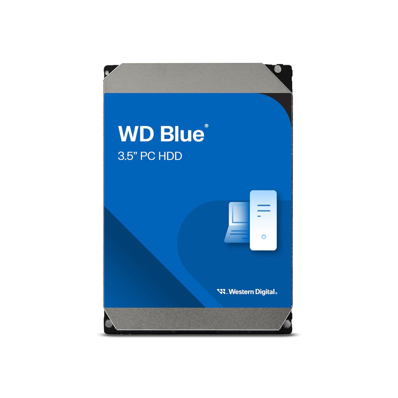 Western Digital 4TB WD Blue PC HDD 3.5 inch 5400RPM SATA III CMR 128MB Cache Internal Hard Drive - WD40EZZX